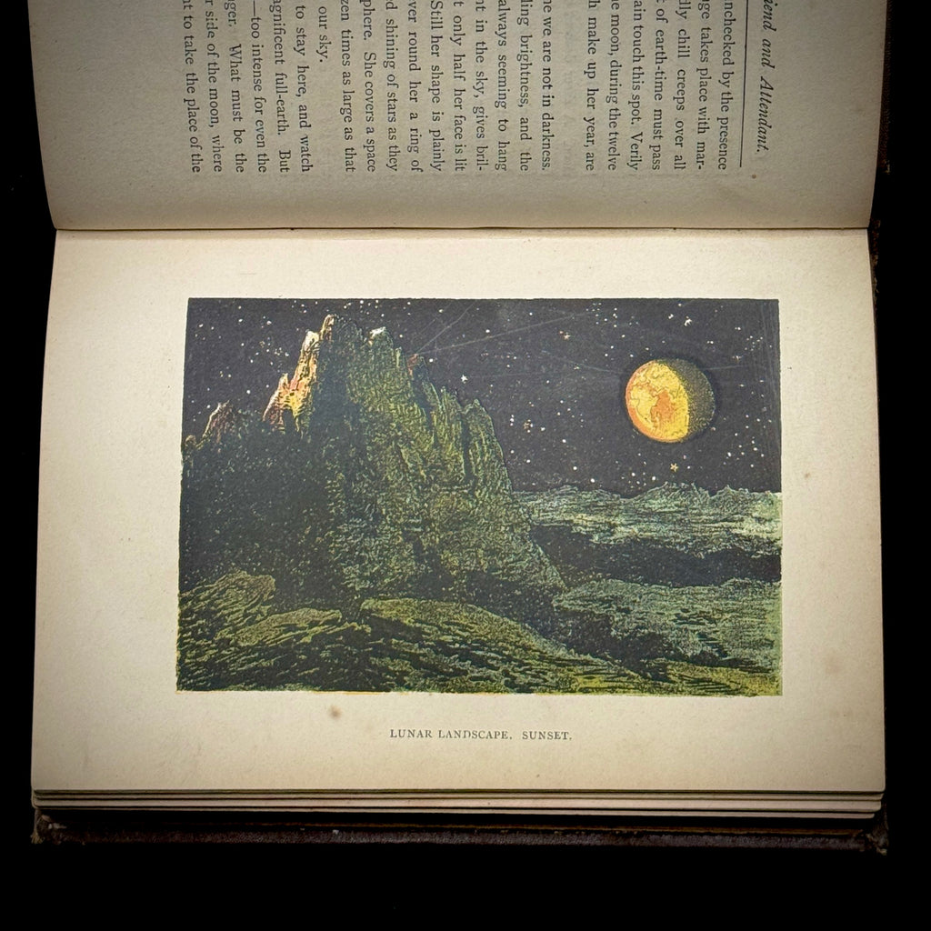 Rare example of Agnes Giberne's beautifully-illustrated 19th century guide to astronomy