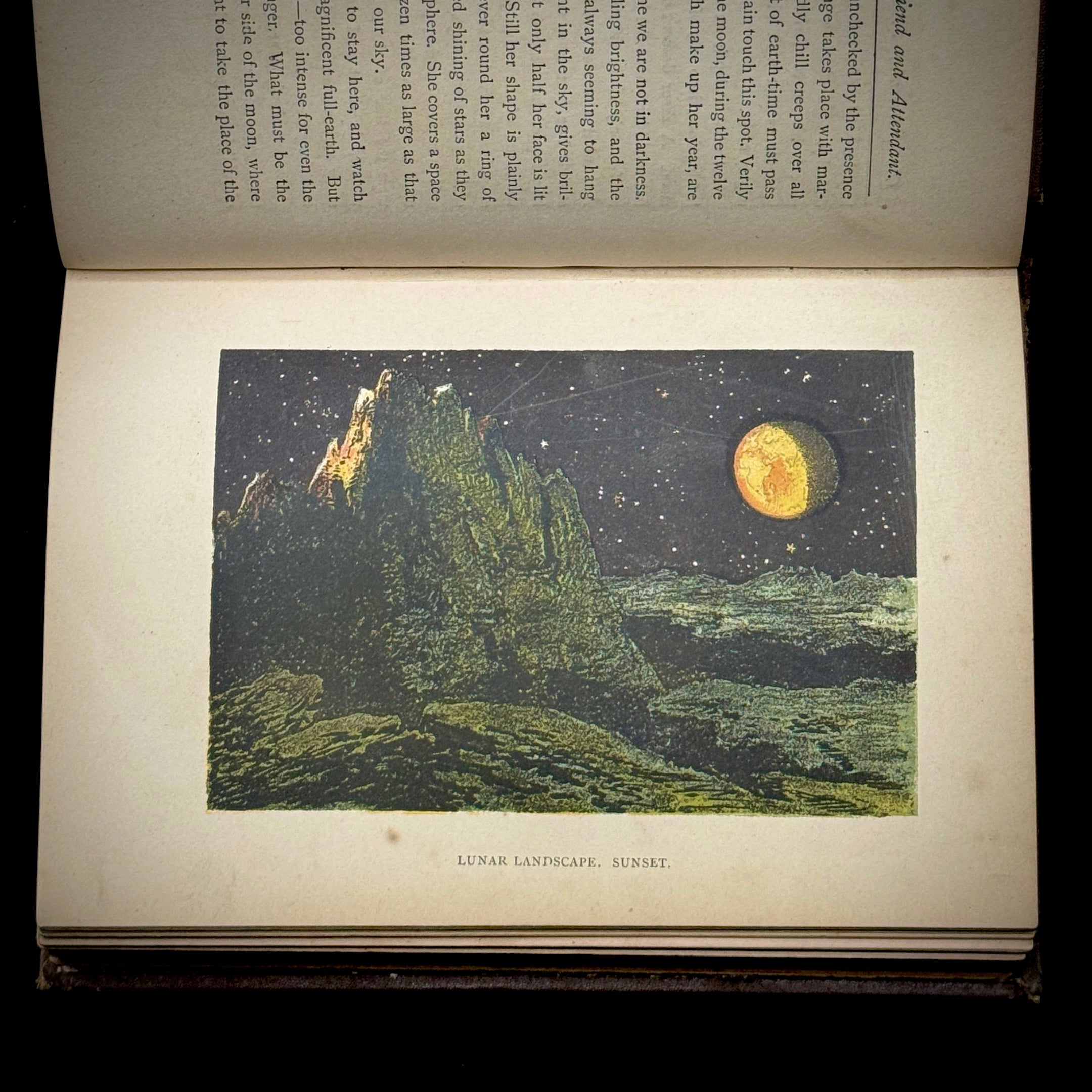 Rare example of Agnes Giberne's beautifully-illustrated 19th century guide to astronomy