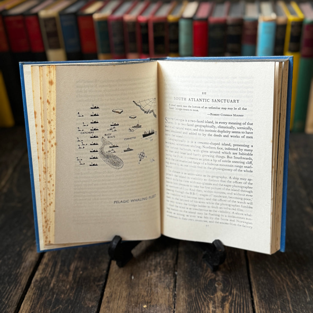 Mid twentieth-century books on the sea, set of four iconic titles in matching hard covers