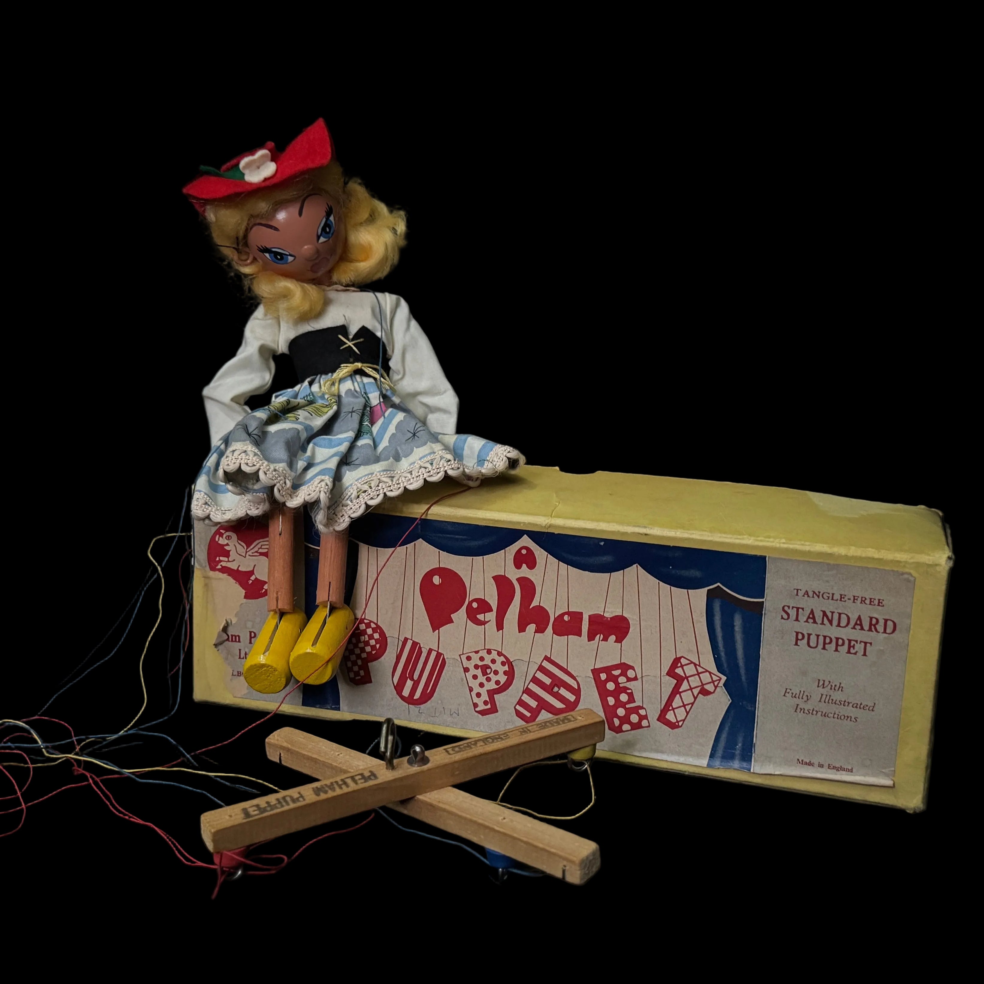 Original 1940s-1950s Pelham Puppet "Mitzi"
