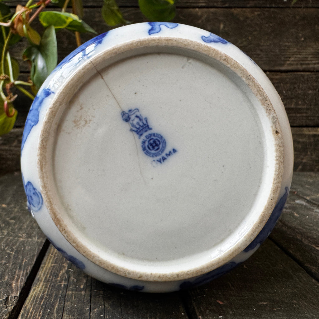 Edwardian Royal Doulton Oyama ware porcelain teapot