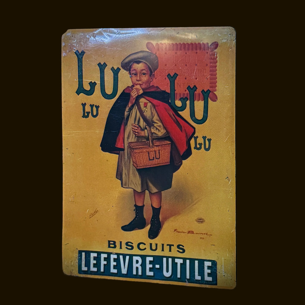 Metal Sign Lulu Biscuits