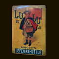Metal Sign Lulu Biscuits