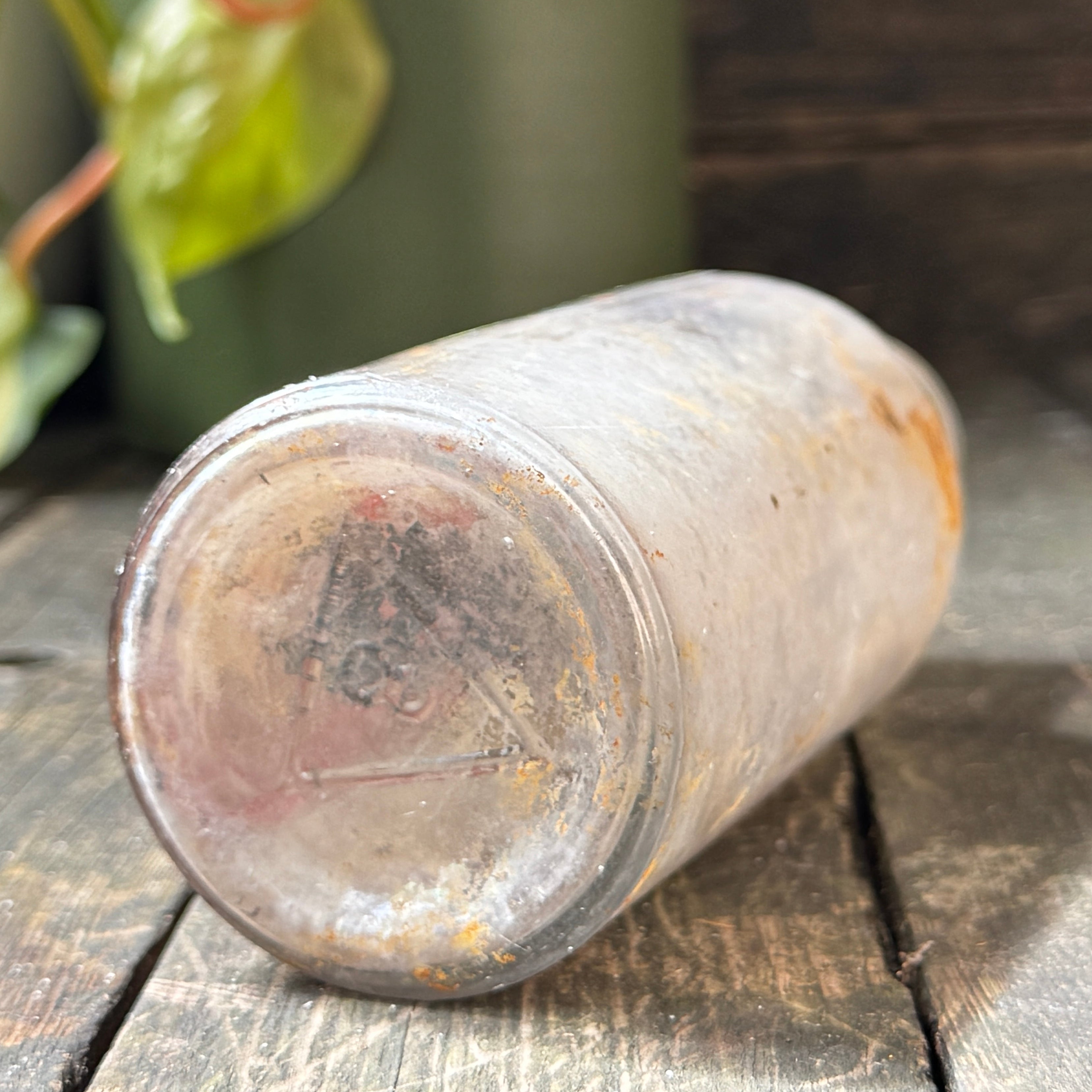Antique bottle with Lotion Edista label