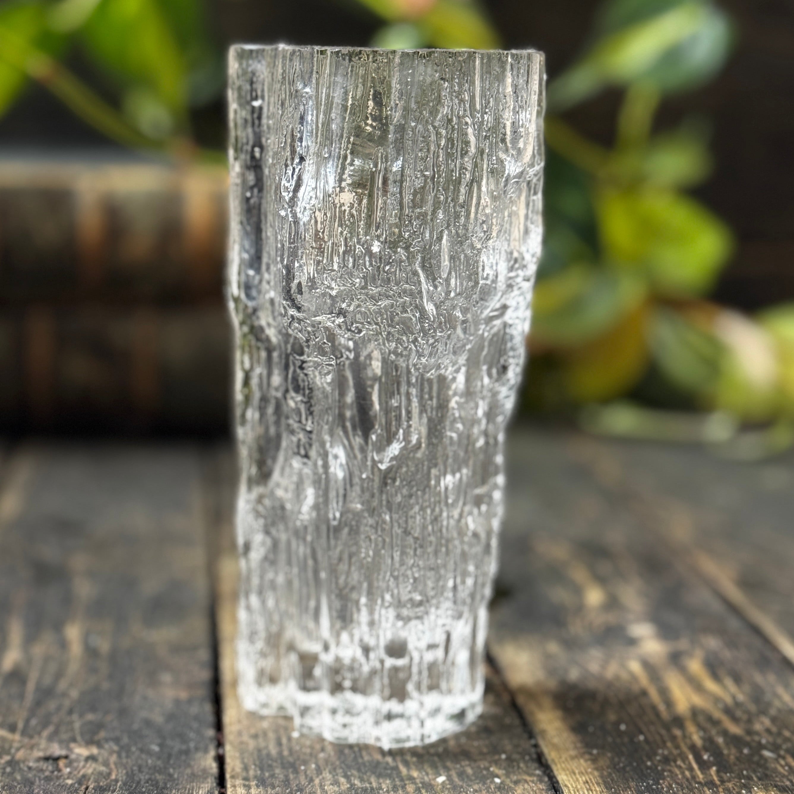 Tapio Wirkkala Signed Finnish Art Glass Vase