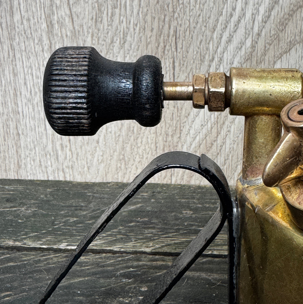Optimus Swedish Lamp torch brass blowtorch, for benzoline fuel