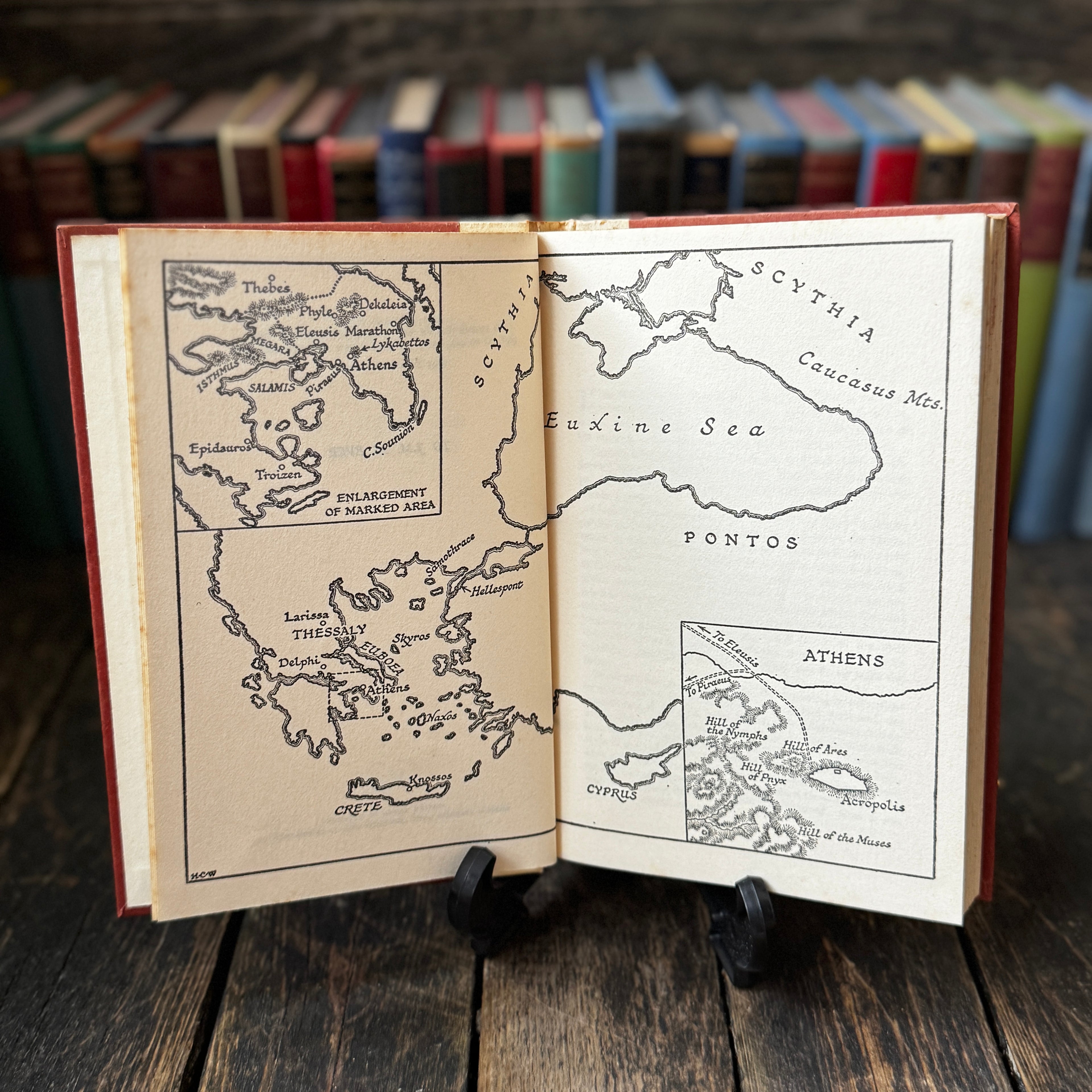 Fabulous Queer Author of Ancient Greek Fiction Mary Renault - set of two matching hardcover books