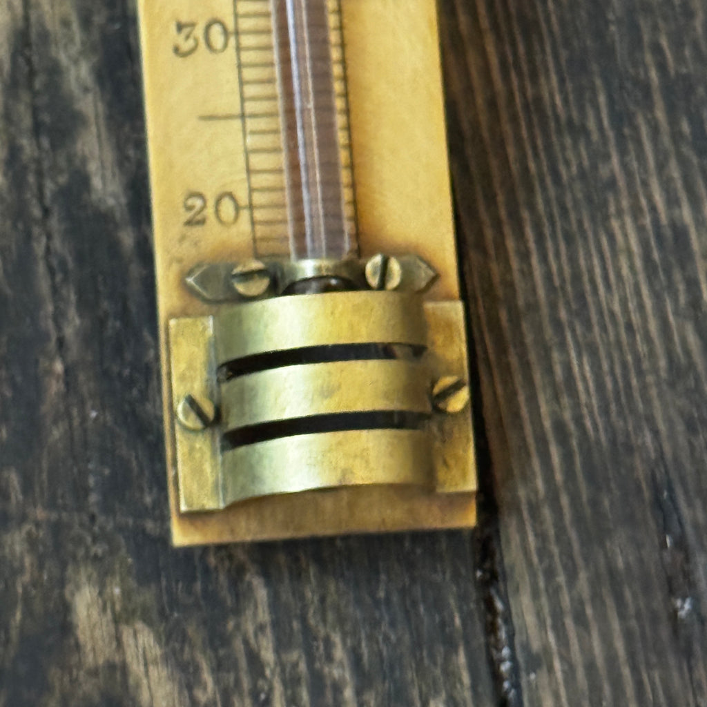 Early 1800s Sikes’ Hydrometer in Wooden and Bone Case