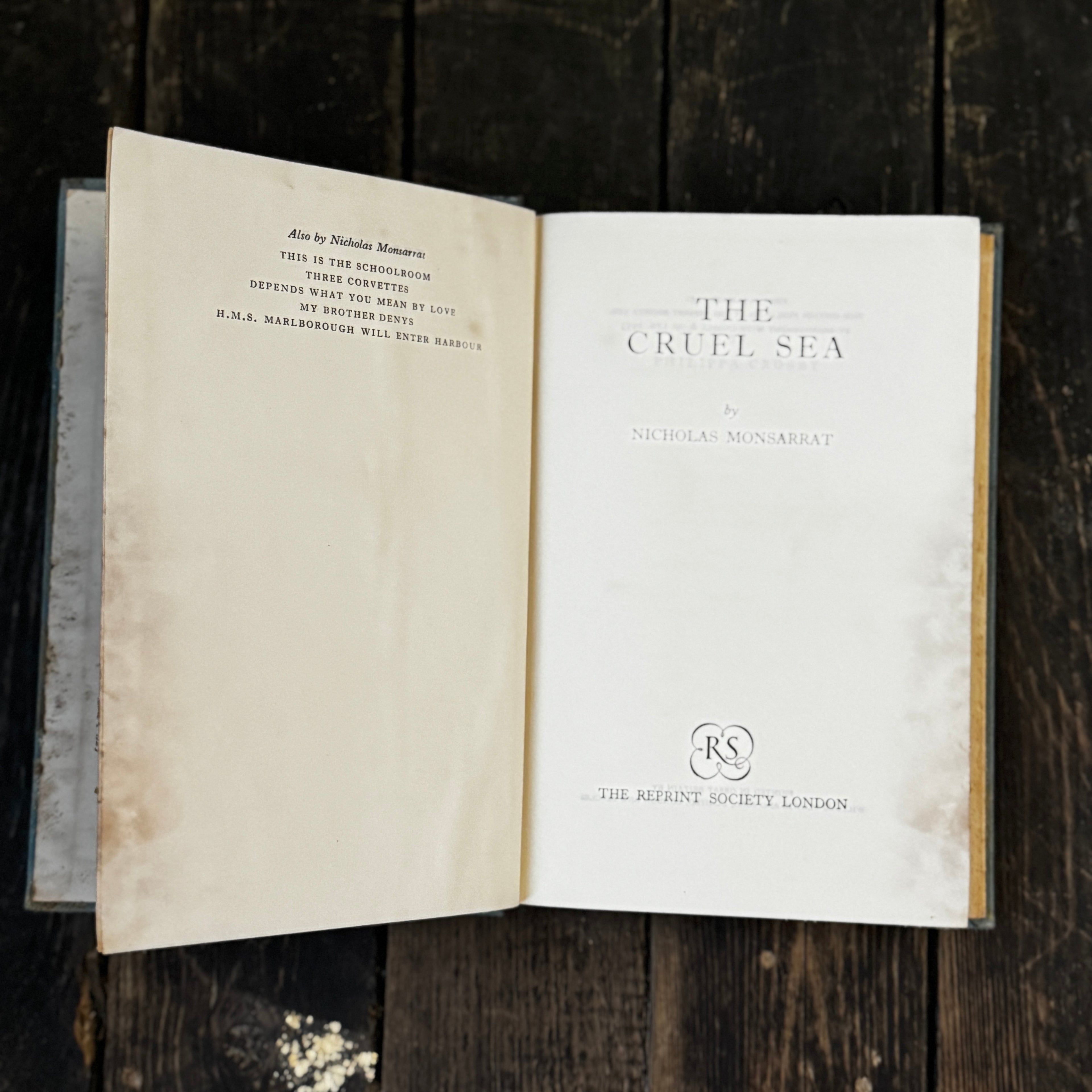 Nine books on WW2 and surrounding years, all published during the 1950s