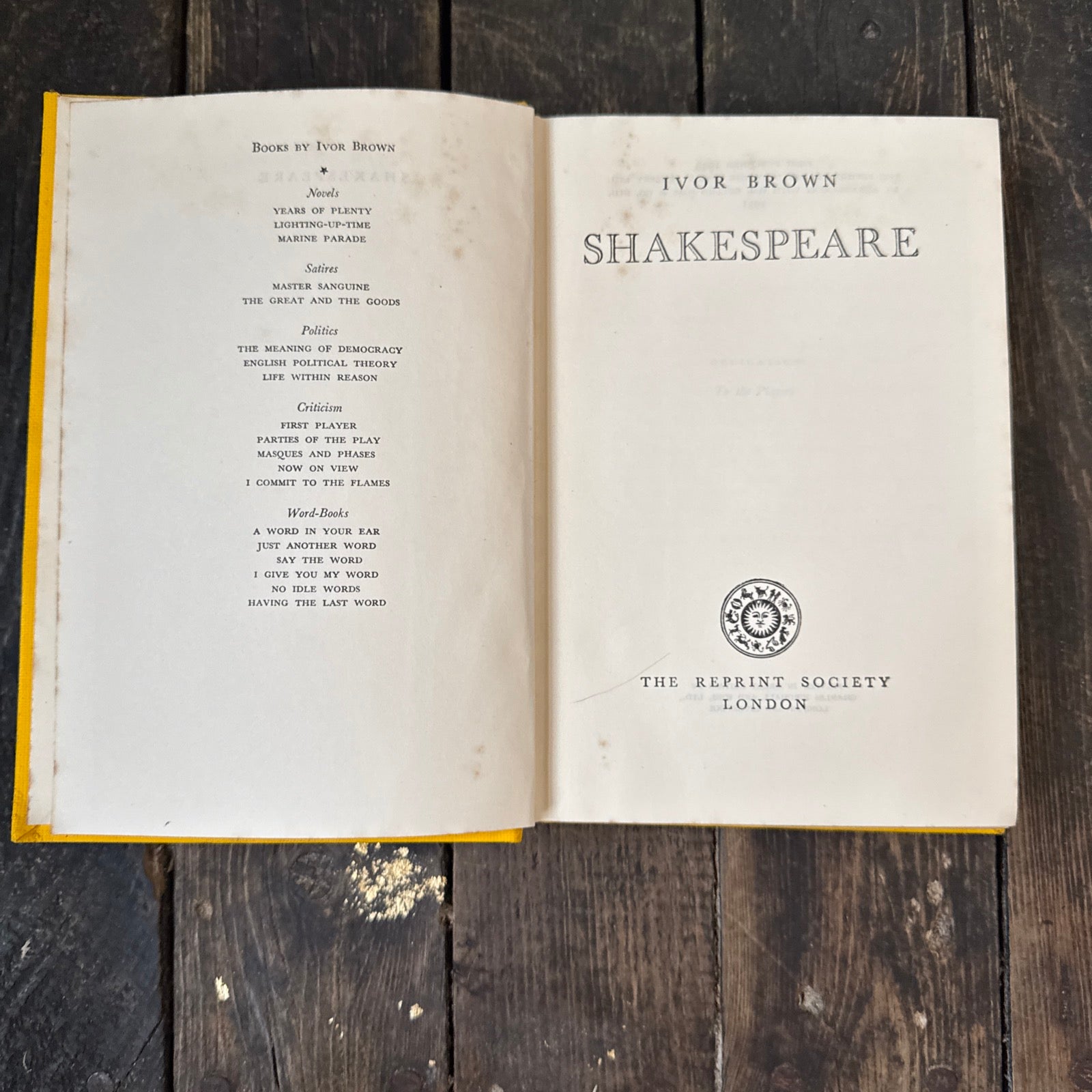 Attractive set of three literary biographies