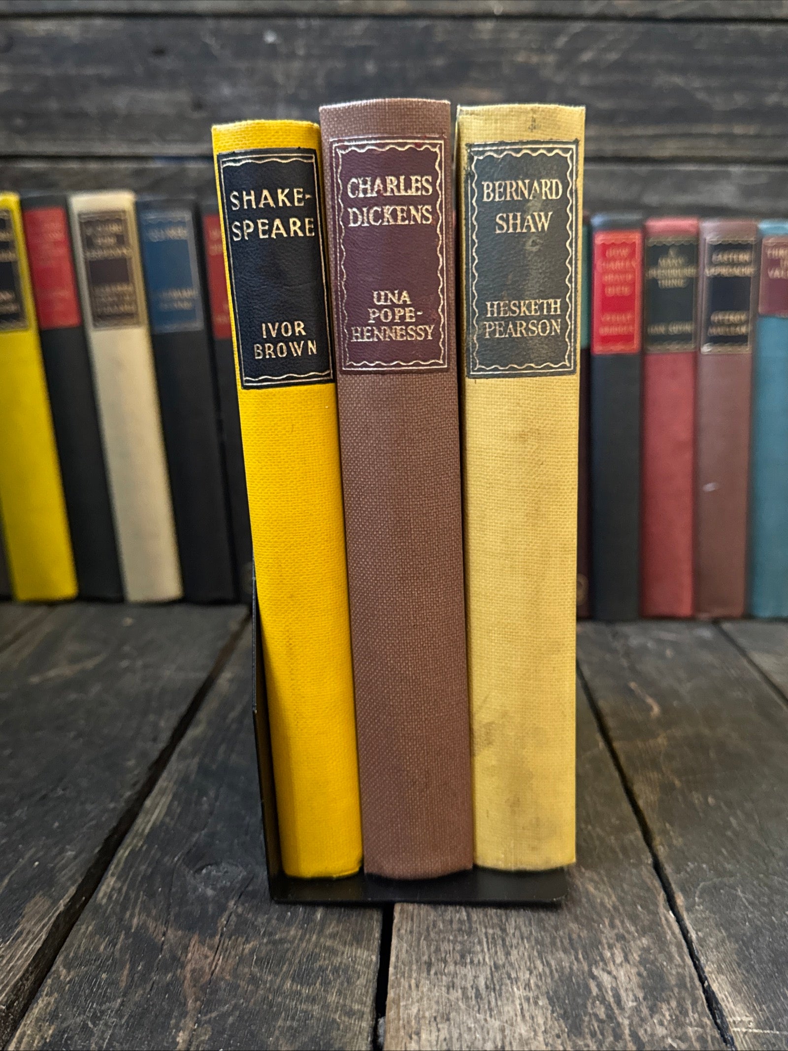 Attractive set of three literary biographies