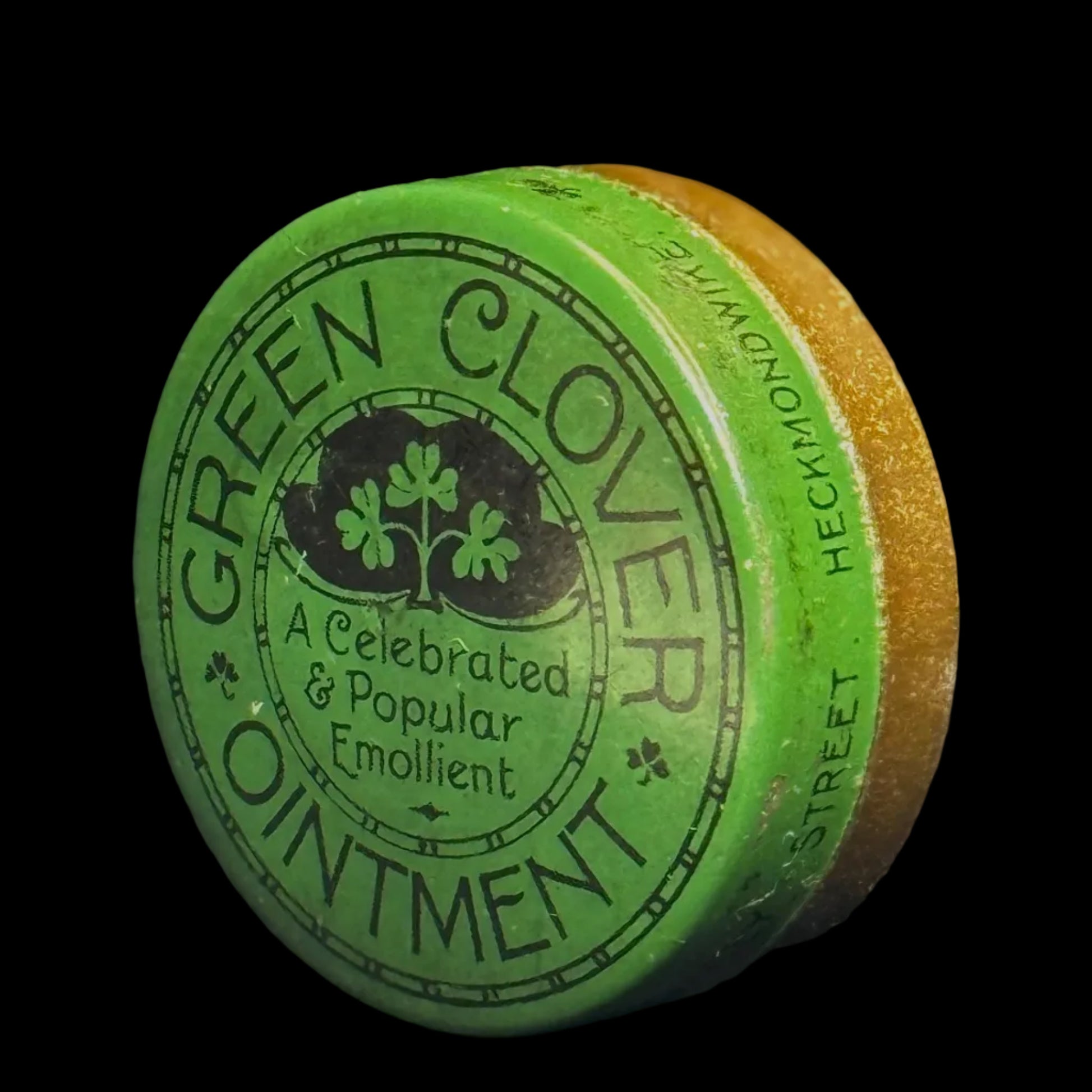 Green Clover Ointment "A Celebrated and Popular Emollient"