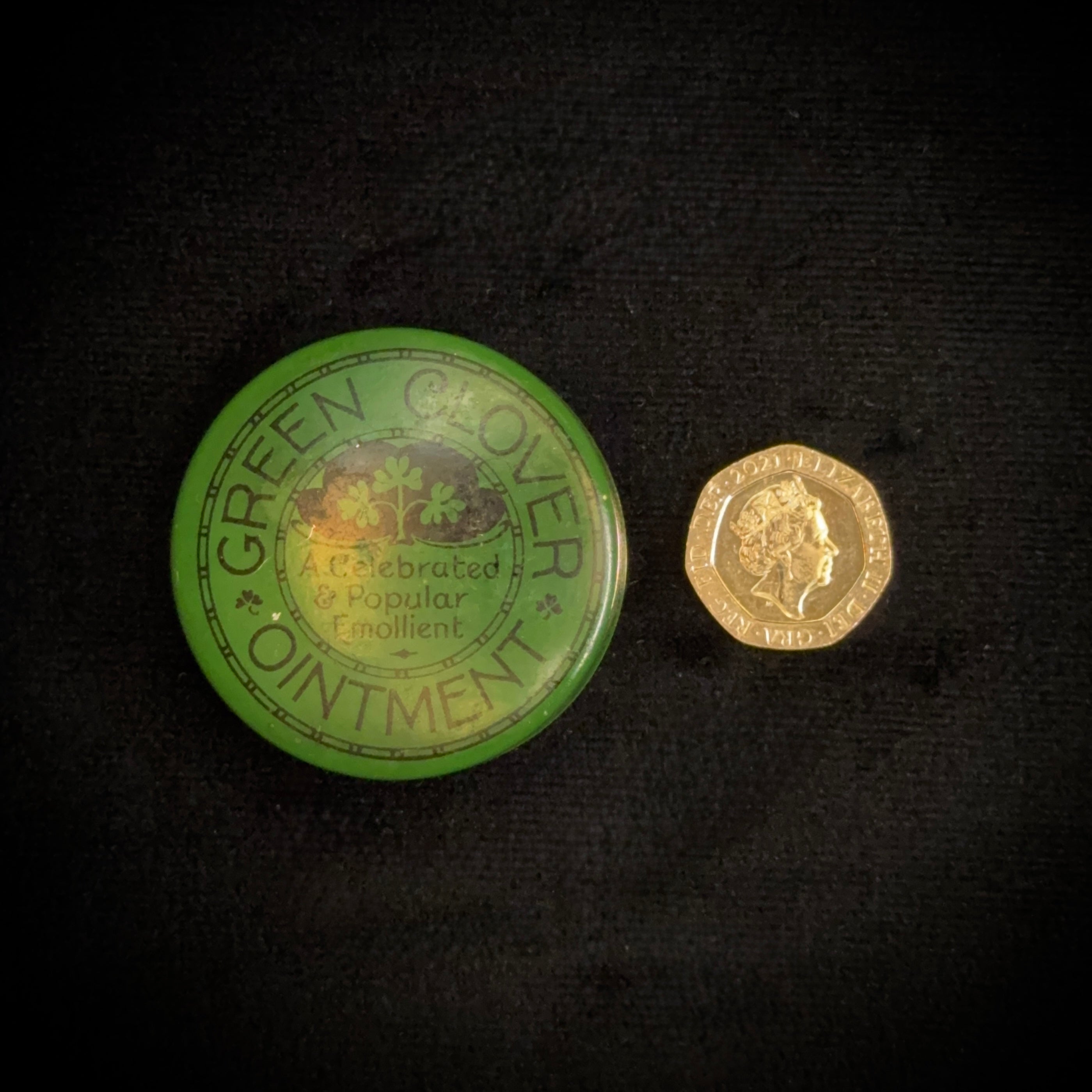 Green Clover Ointment "A Celebrated and Popular Emollient"