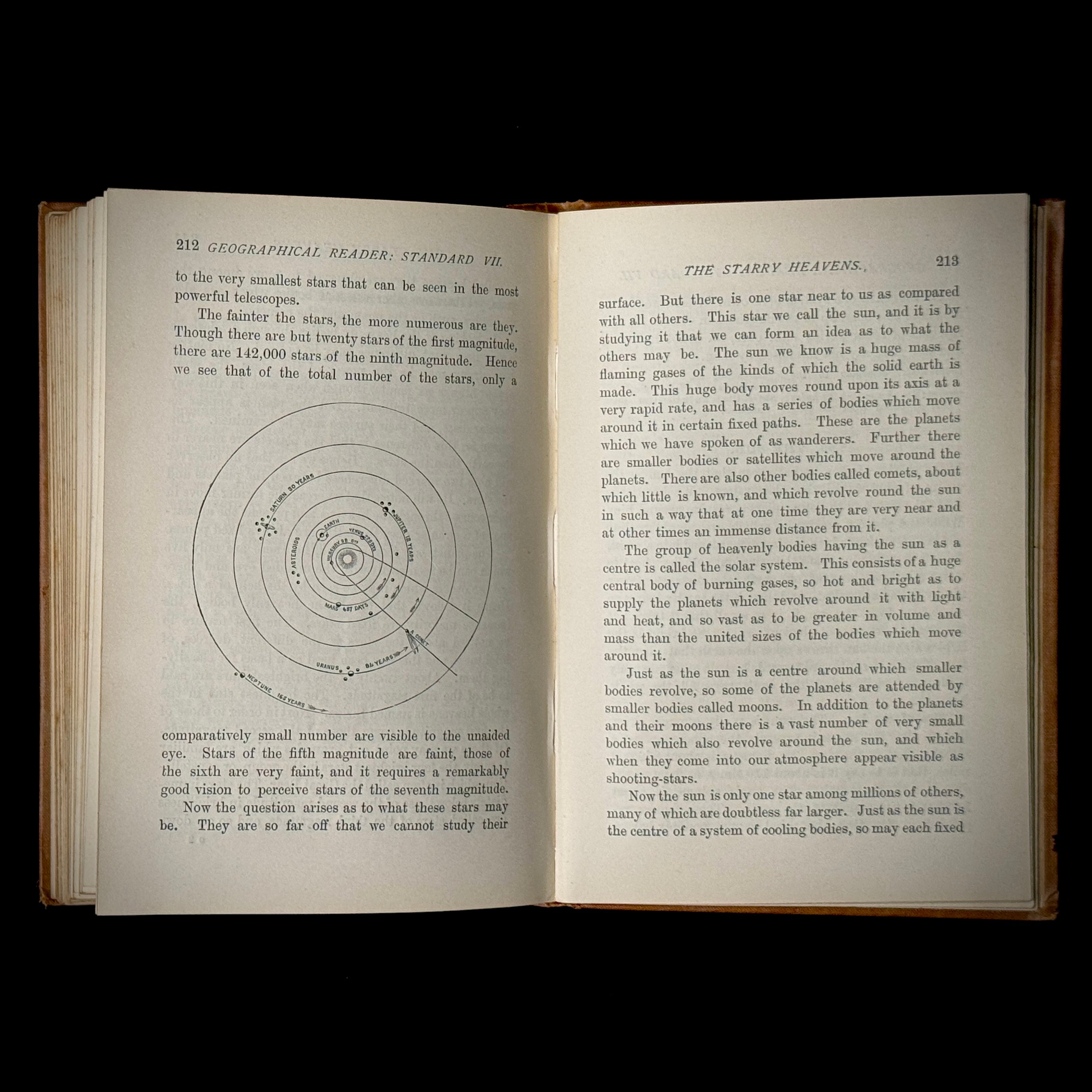 1890 edition of Longman's Geographical Reader VII on Oceans, Currents, Tides, etc.