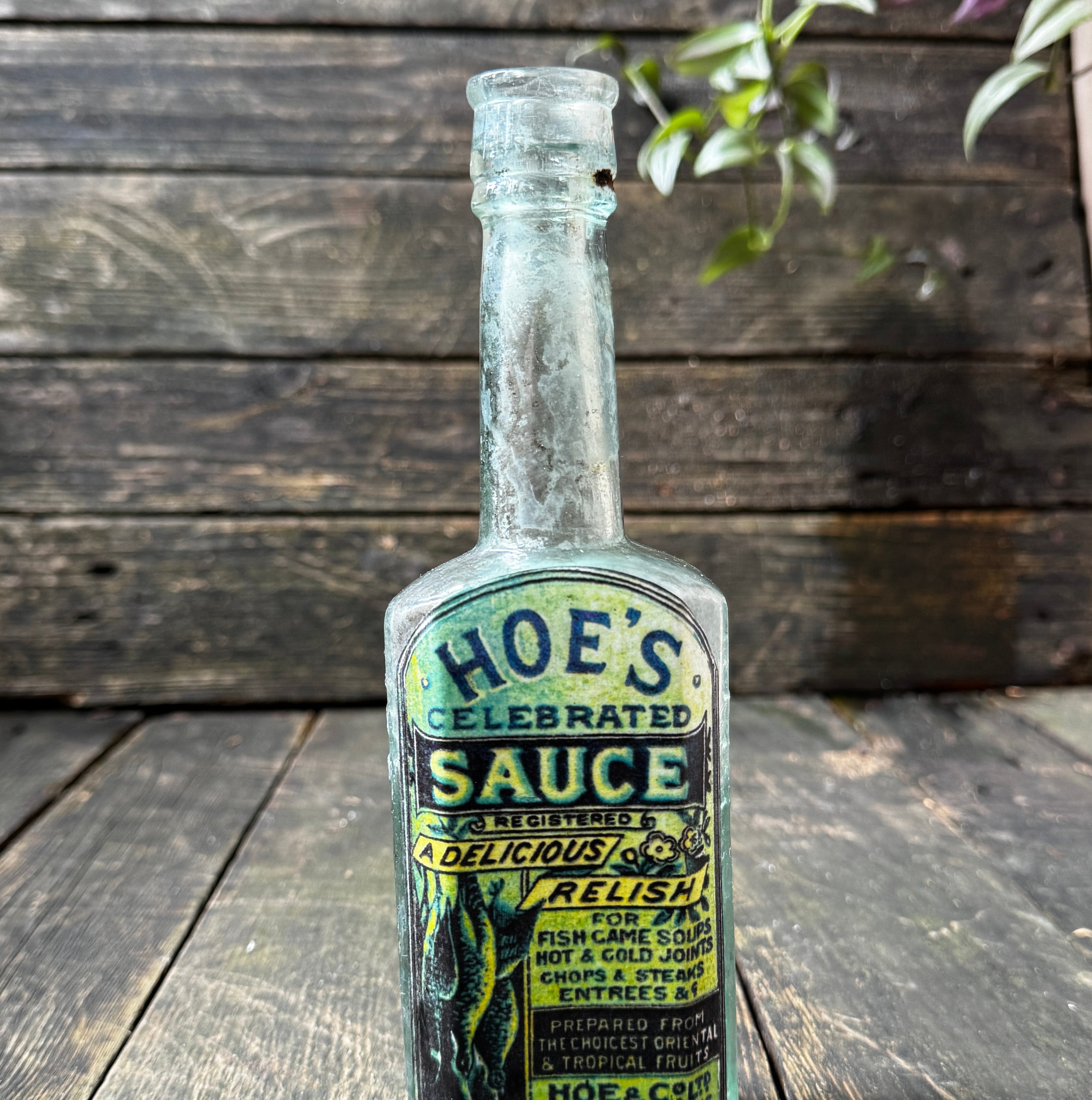 Hoe’s Sauce bottle