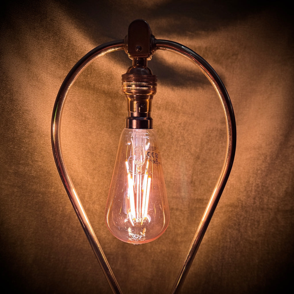 Beautiful 1930s brass lamp