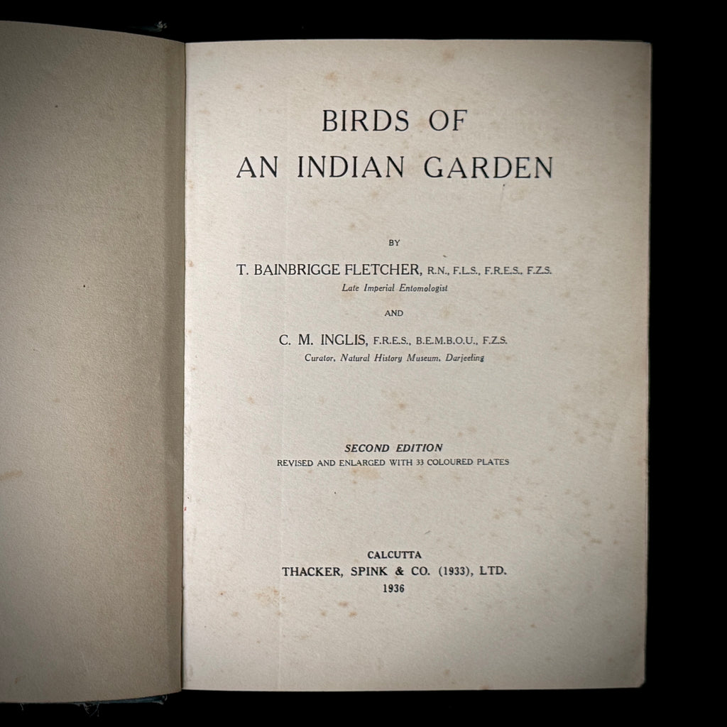 Birds of an Indian Garden (1936)