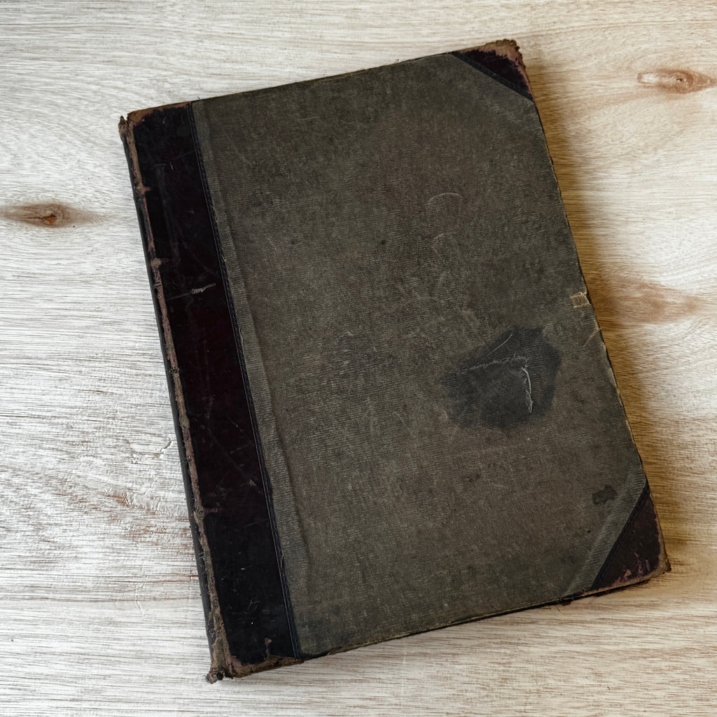 Set of two early-mid 19th century music books compiled by hand, with some notes in pen and pencil. Unique and personal, with gorgeous colour images and covers amongst the scores.