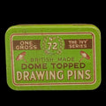 Collectible and attractive 1940s tin
