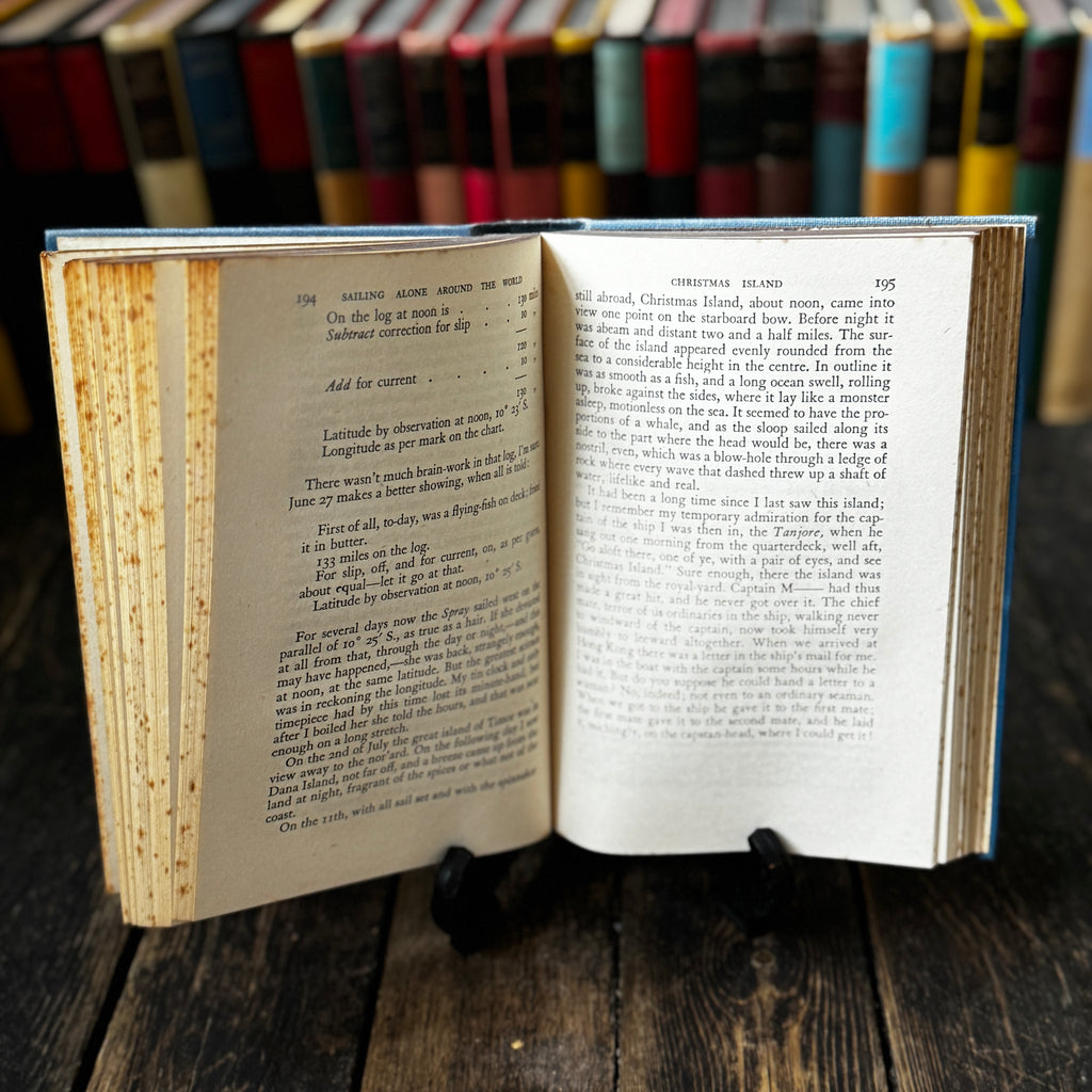 Mid twentieth-century books on the sea, set of four iconic titles in matching hard covers