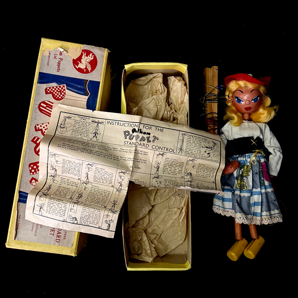 Original 1940s-1950s Pelham Puppet "Mitzi"