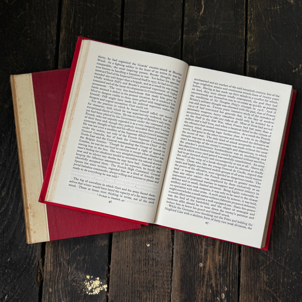 Arthur Bryant’s two-part volume on WWII, based on the diaries of Fields Marshall 1st Viscount Alanbrooke. Hardback edition.