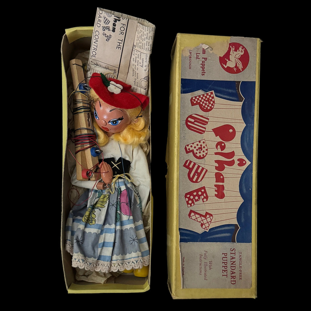 Original 1940s-1950s Pelham Puppet "Mitzi"