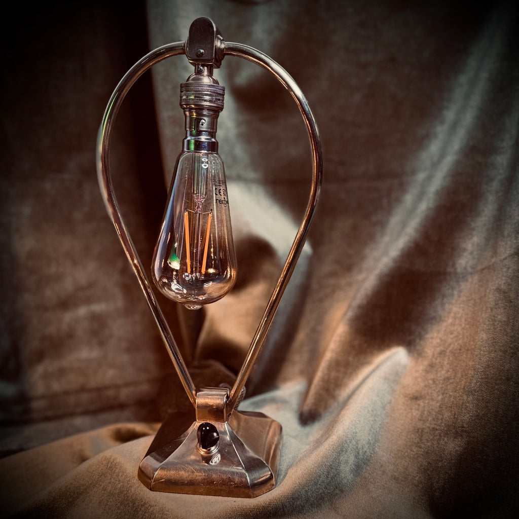 Beautiful 1930s brass lamp