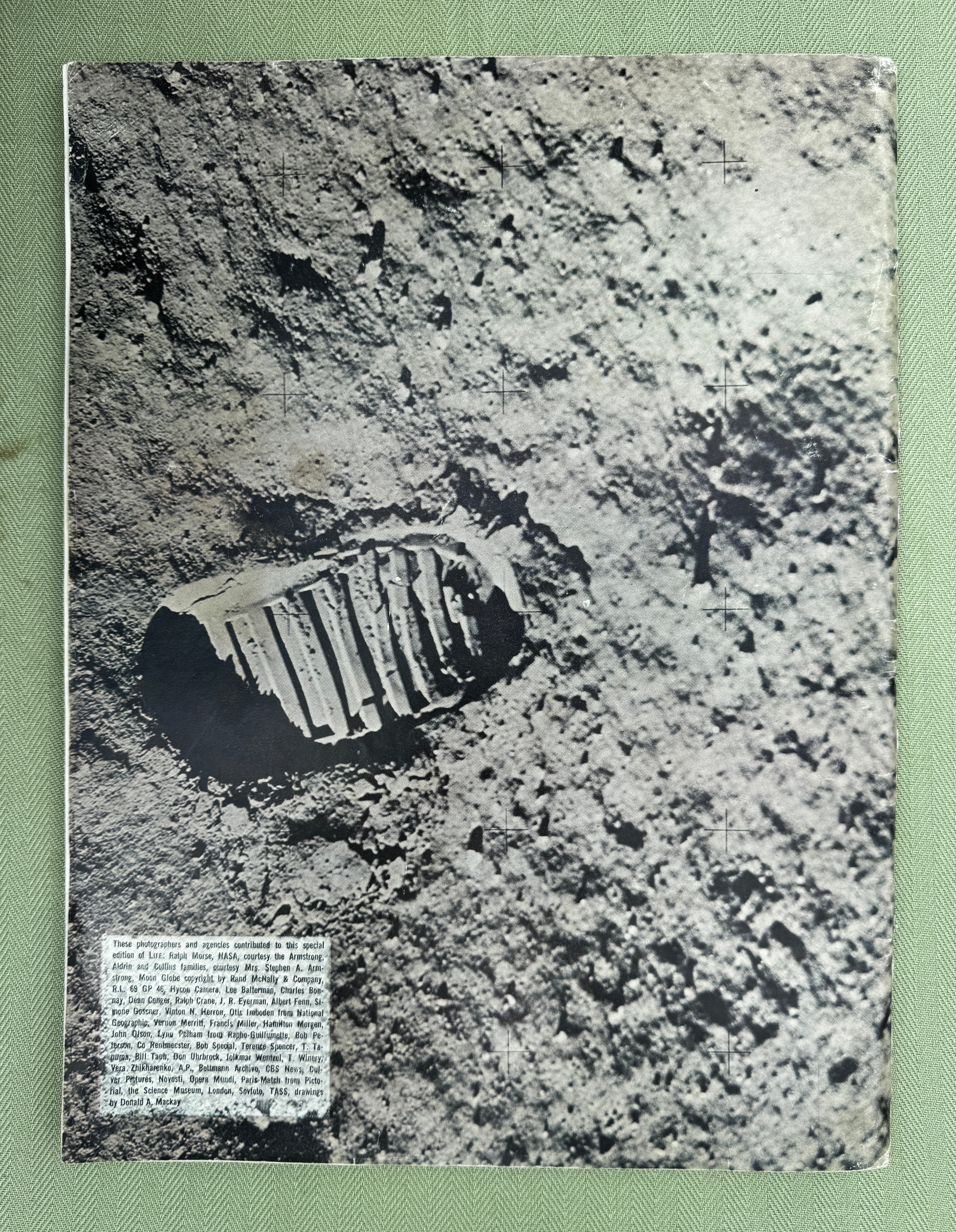LIFE Special Edition To the Moon and Back Moon Landing Original 1969 Magazine