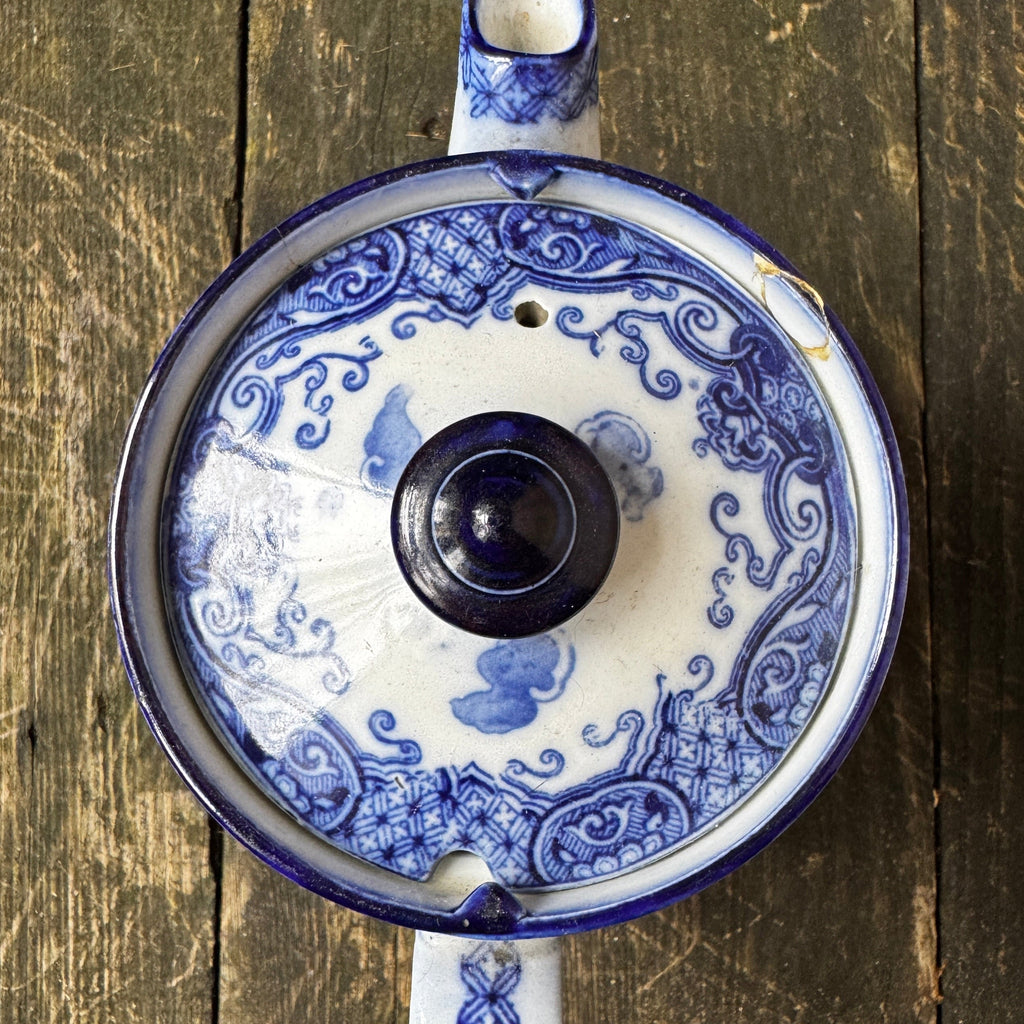 Edwardian Royal Doulton Oyama ware porcelain teapot
