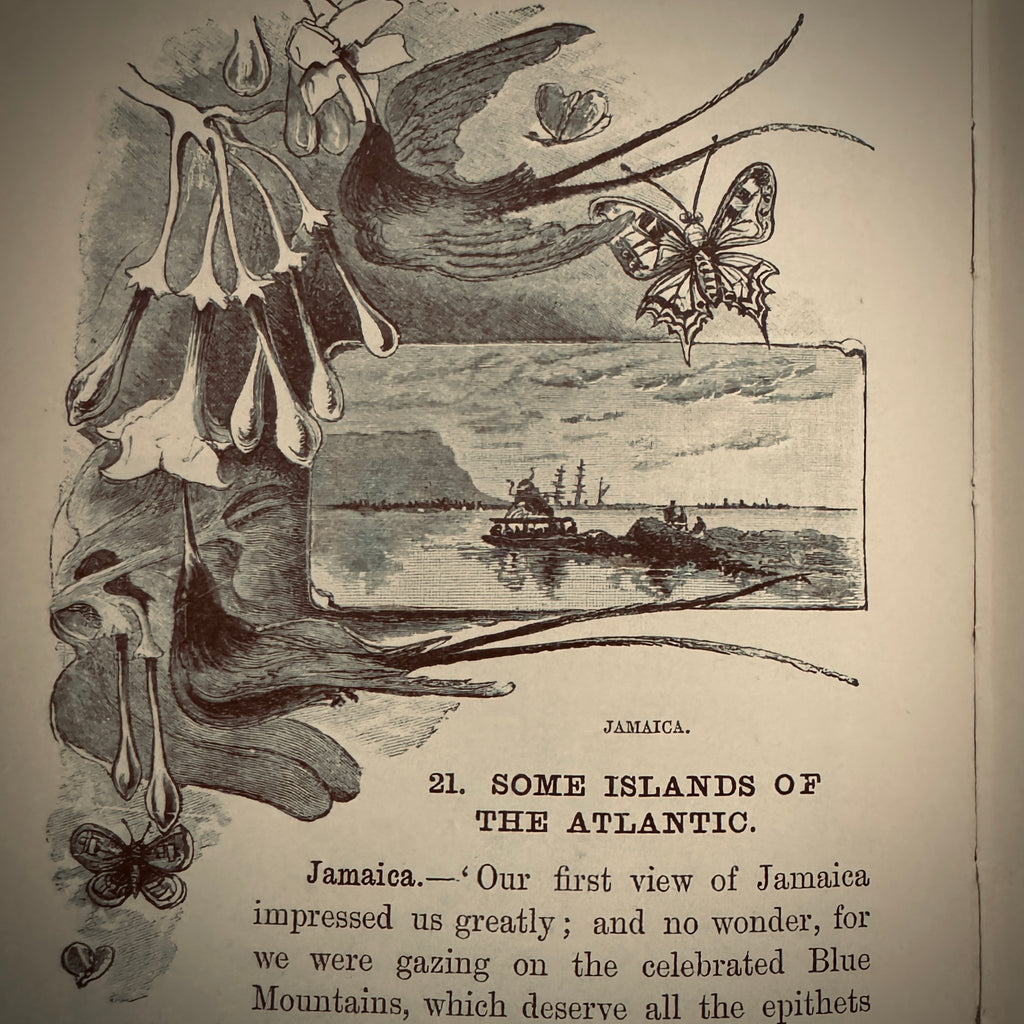 1890 edition of Longman's Geographical Reader VII on Oceans, Currents, Tides, etc.