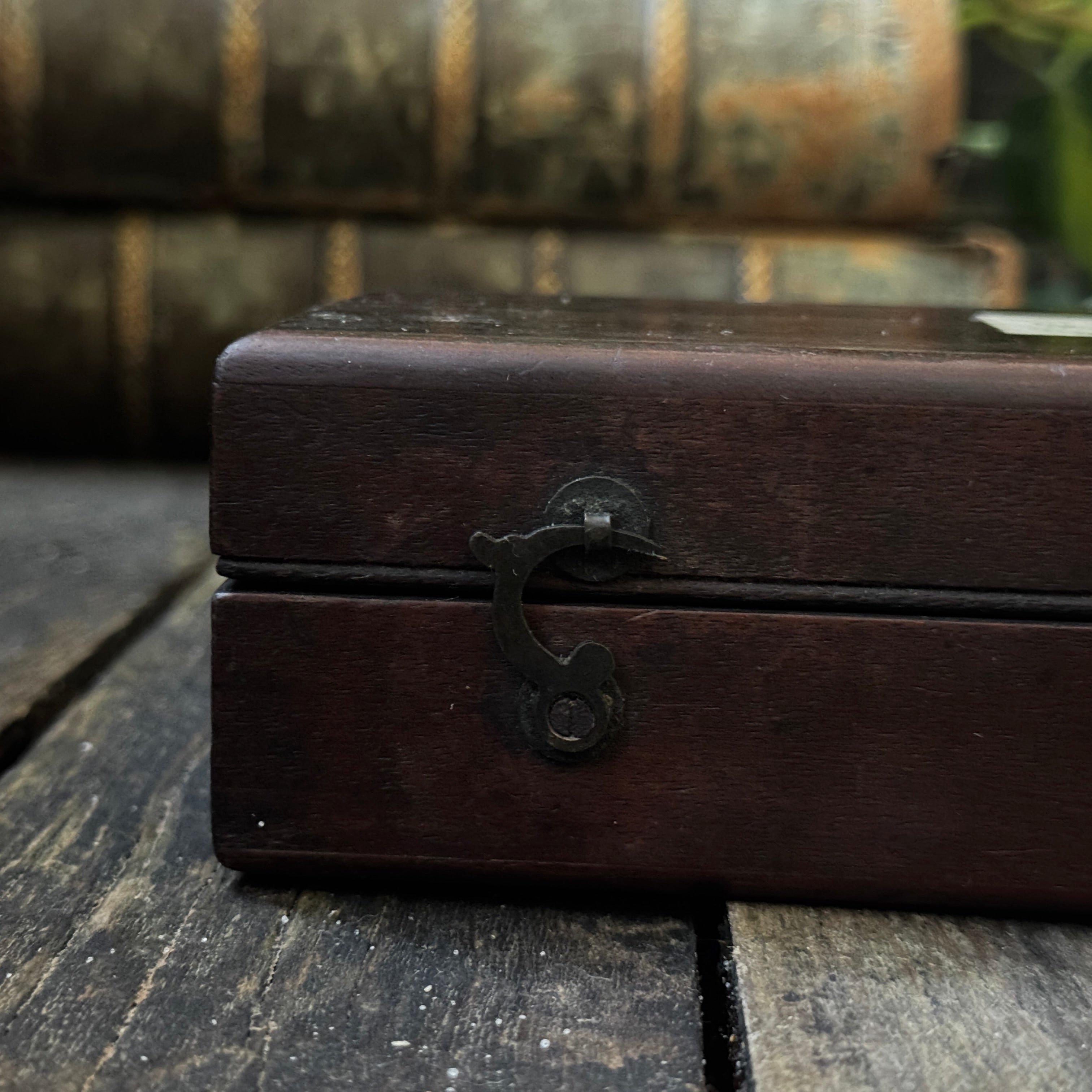 Early 1800s Sikes’ Hydrometer in Wooden and Bone Case