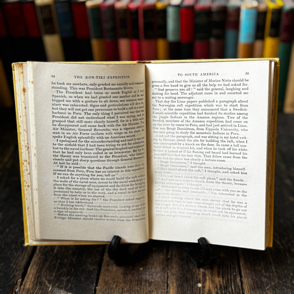 Mid twentieth-century books on the sea, set of four iconic titles in matching hard covers