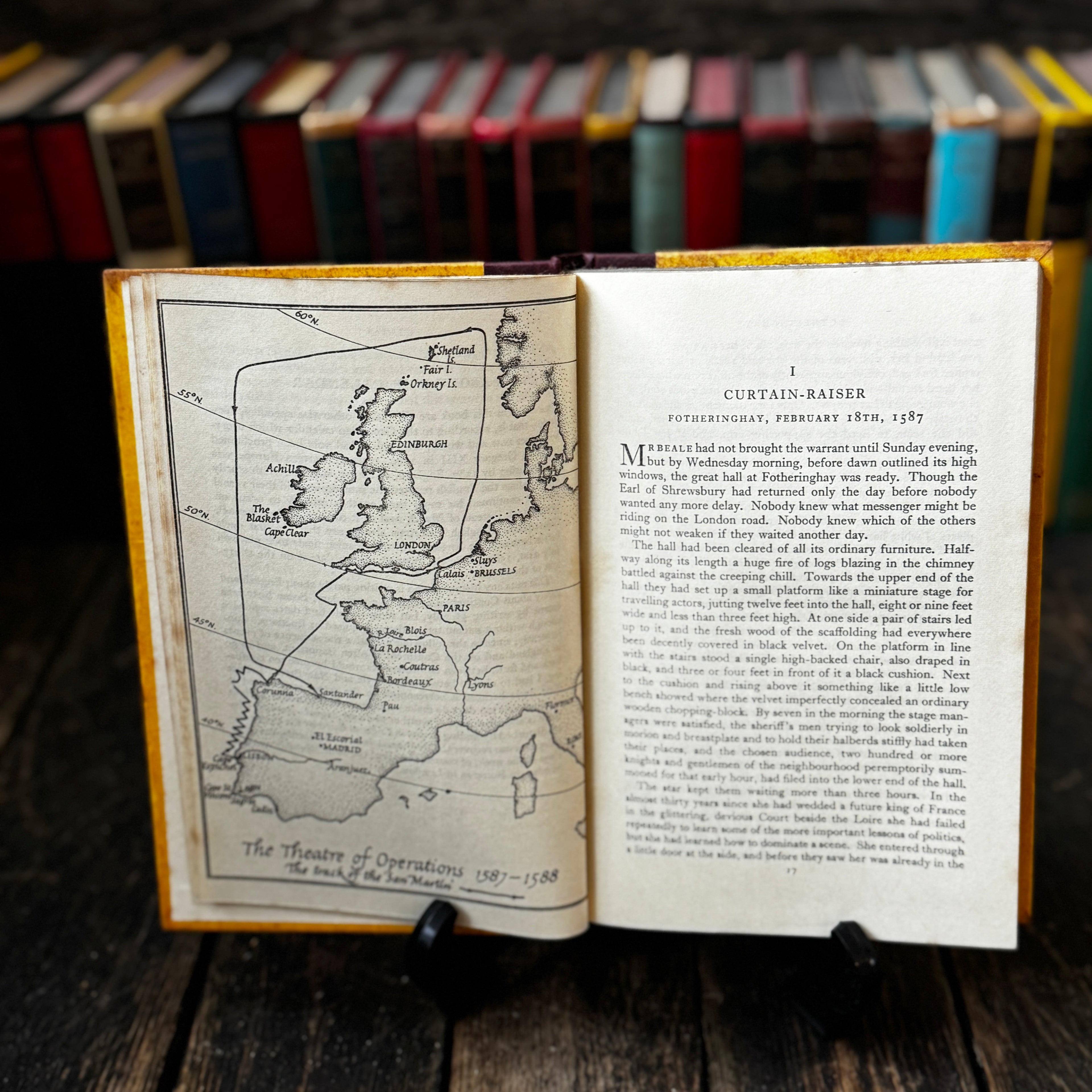 Set of two hardcover books on Early Modern naval history (Spanish Armada, siege of Malta)
