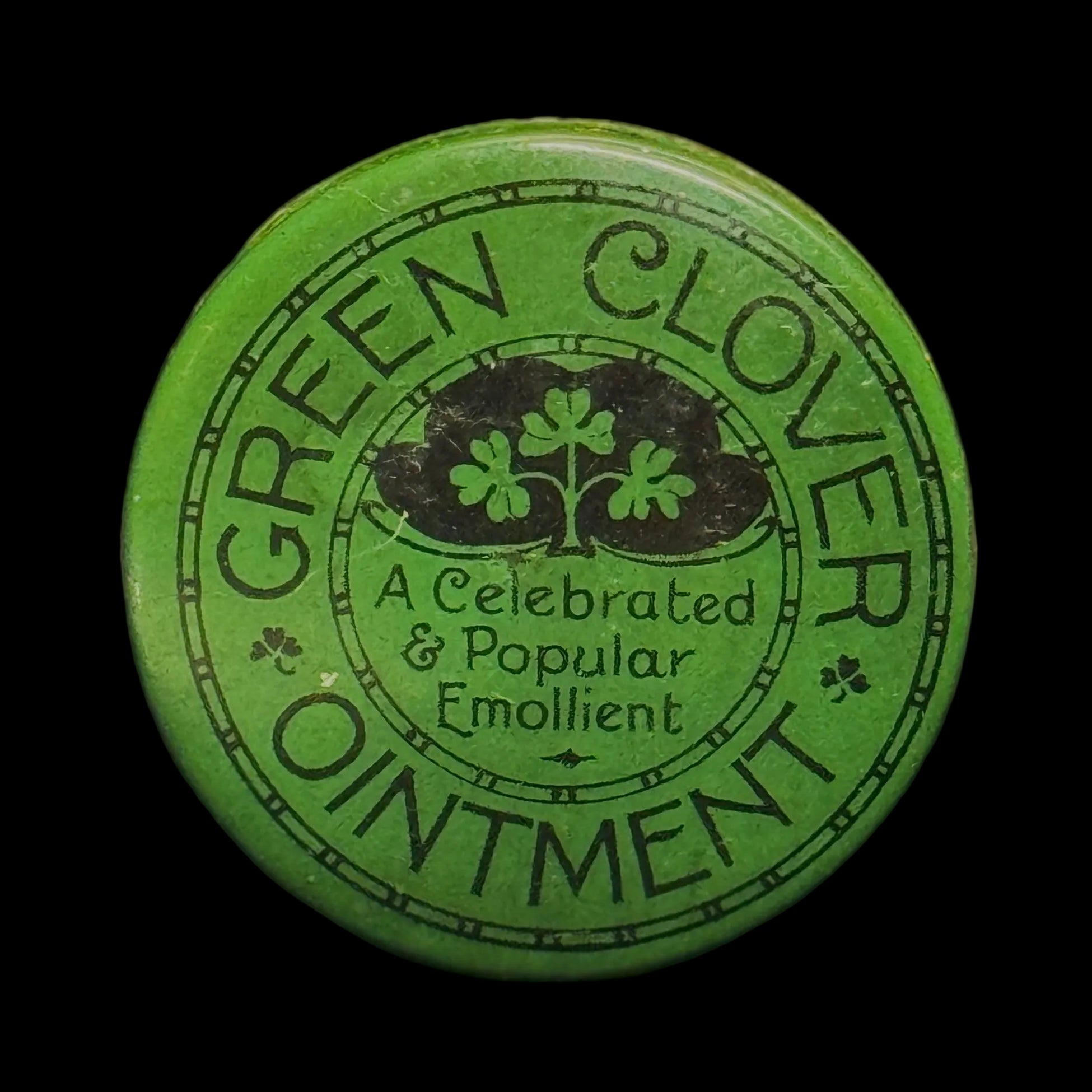 Green Clover Ointment "A Celebrated and Popular Emollient"