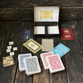 Mid-nineteenth century (1860s) edition of the popular card game Bezique, in original box with instructions etc