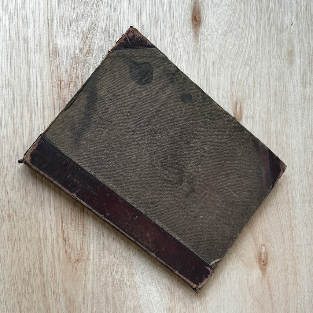 Set of two early-mid 19th century music books compiled by hand, with some notes in pen and pencil. Unique and personal, with gorgeous colour images and covers amongst the scores.