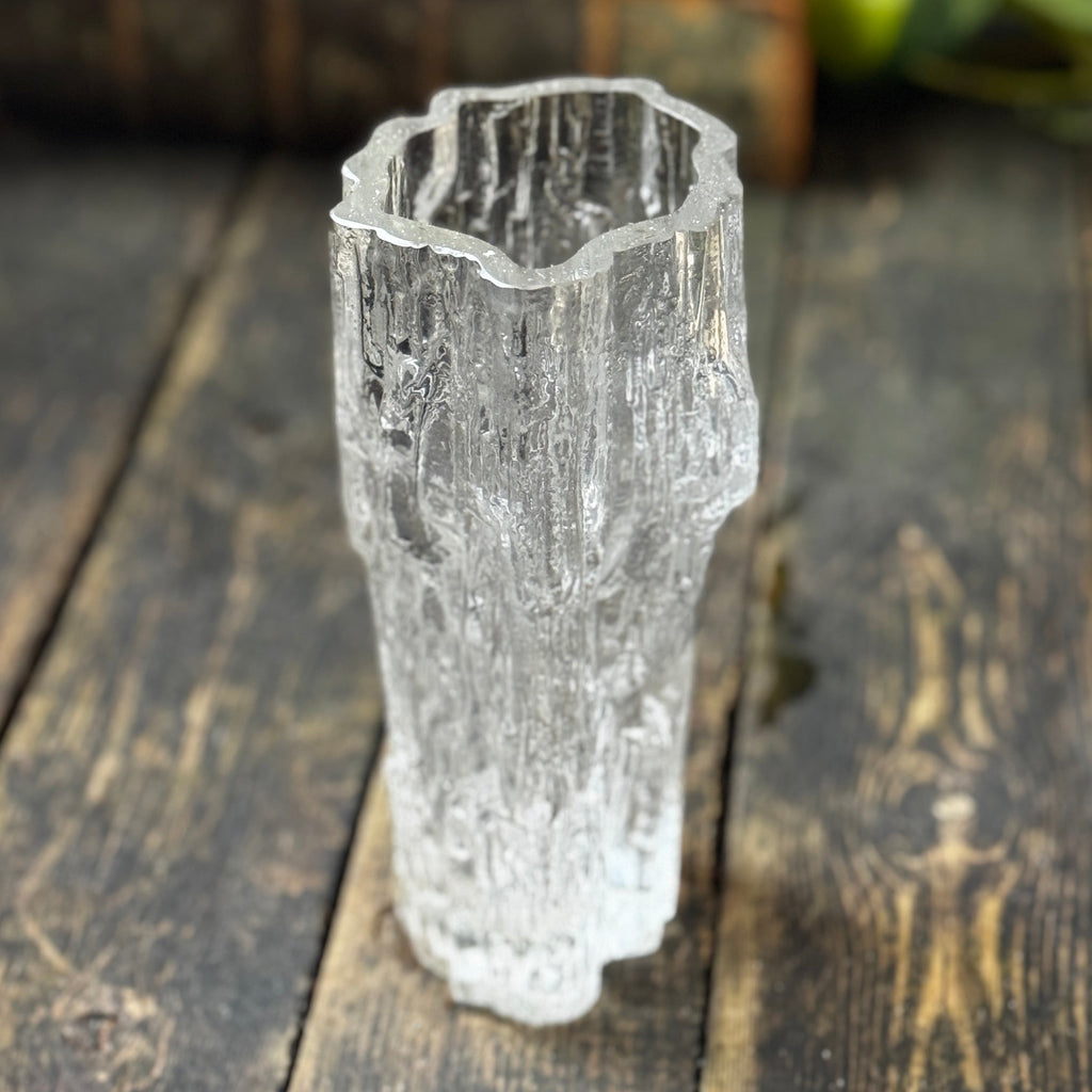 Tapio Wirkkala Signed Finnish Art Glass Vase