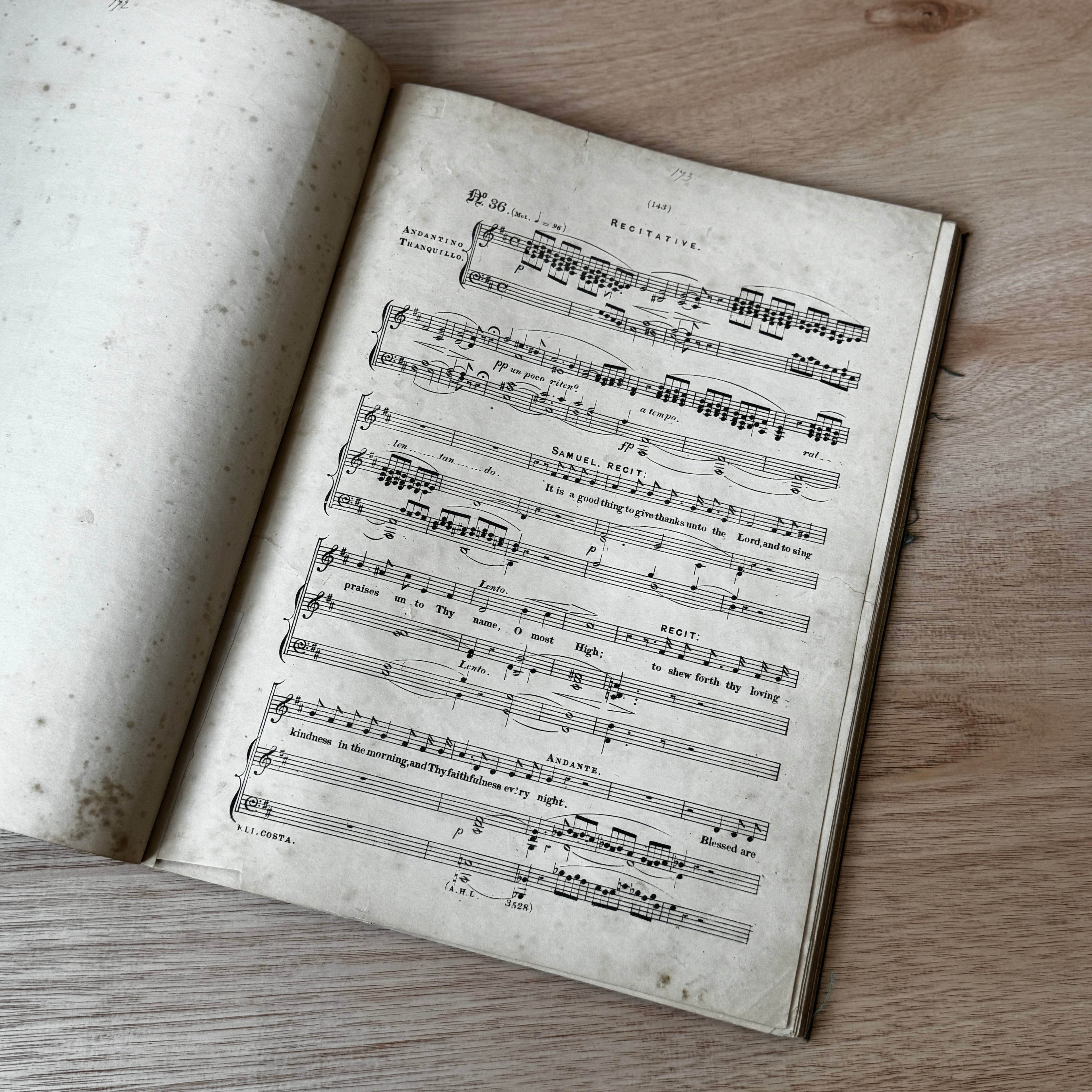Set of two early-mid 19th century music books compiled by hand, with some notes in pen and pencil. Unique and personal, with gorgeous colour images and covers amongst the scores.