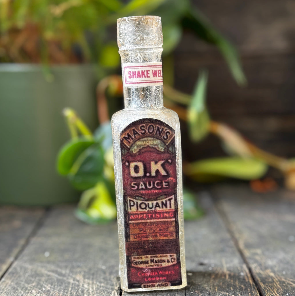 Antique OK Sauce bottle