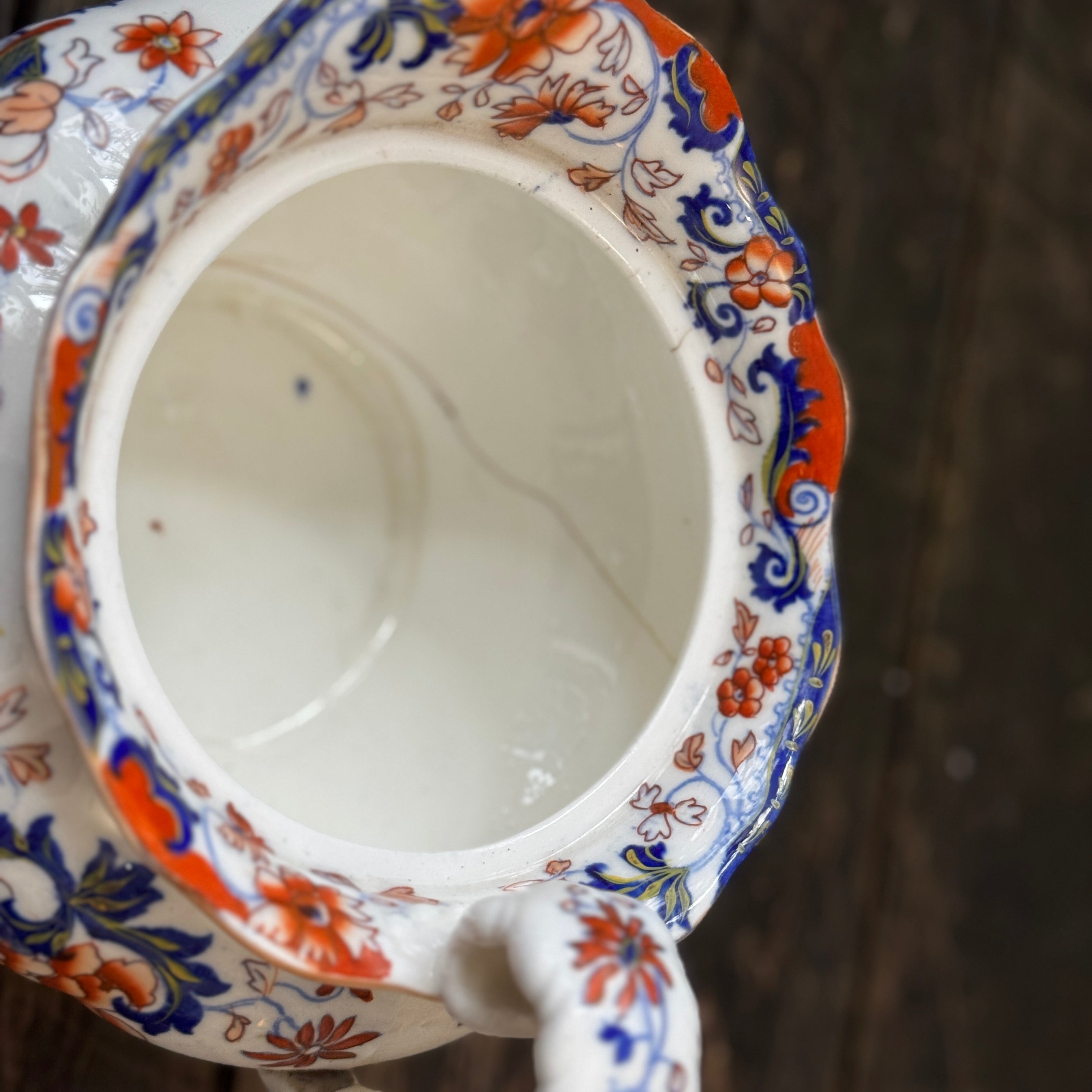 Early 19th century Imari teapot by Minton Amherst