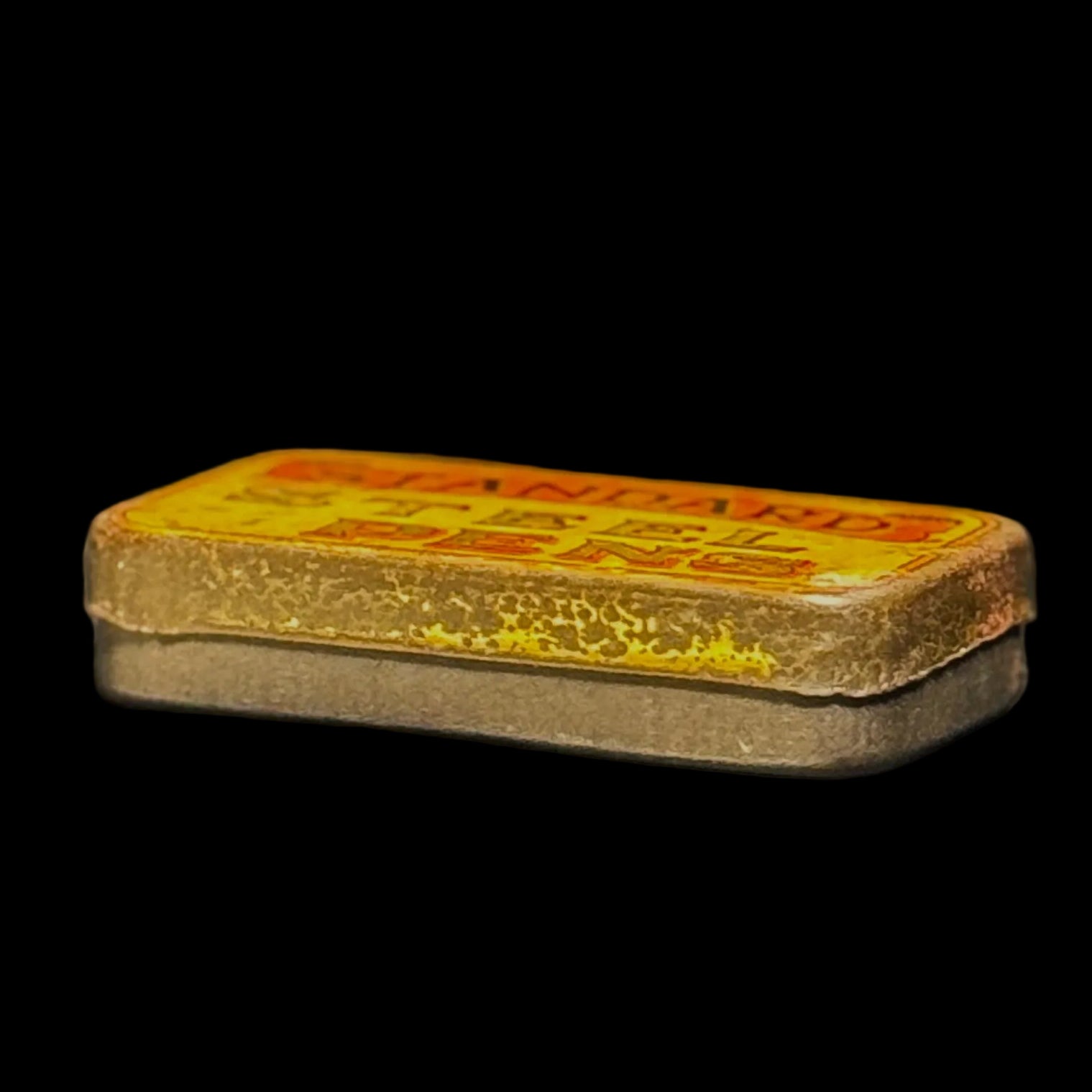Tiny Edwardian nib tin