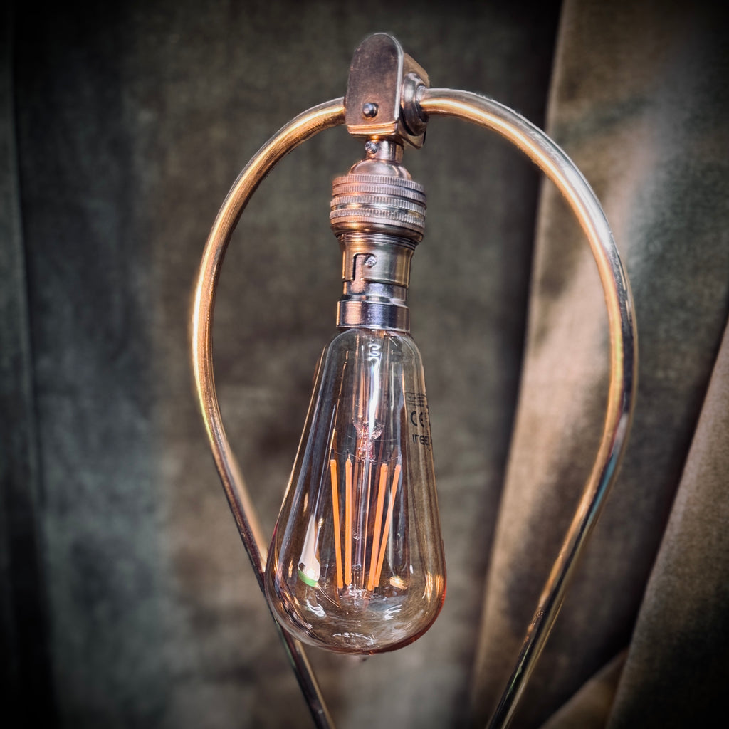 Beautiful 1930s brass lamp