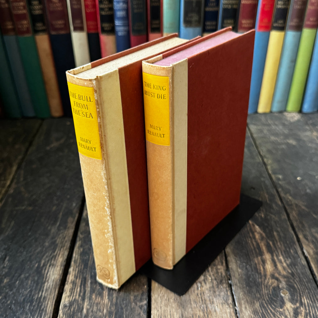 Fabulous Queer Author of Ancient Greek Fiction Mary Renault - set of two matching hardcover books