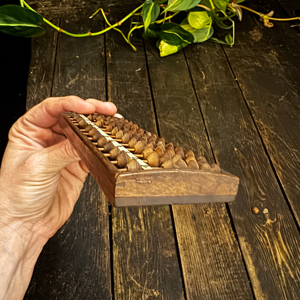 Antique Japanese Wooden Soroban Abacus