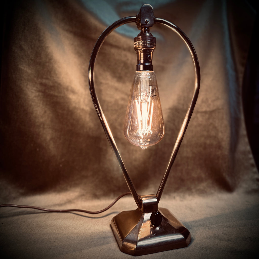 Beautiful 1930s brass lamp