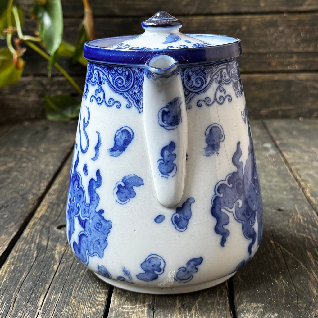 Edwardian Royal Doulton Oyama ware porcelain teapot