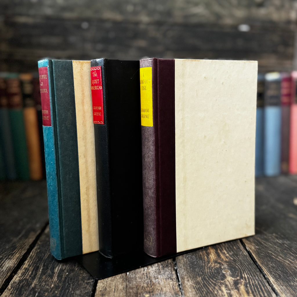 Three hardback Graham Greene novels, published 1950s-1960s