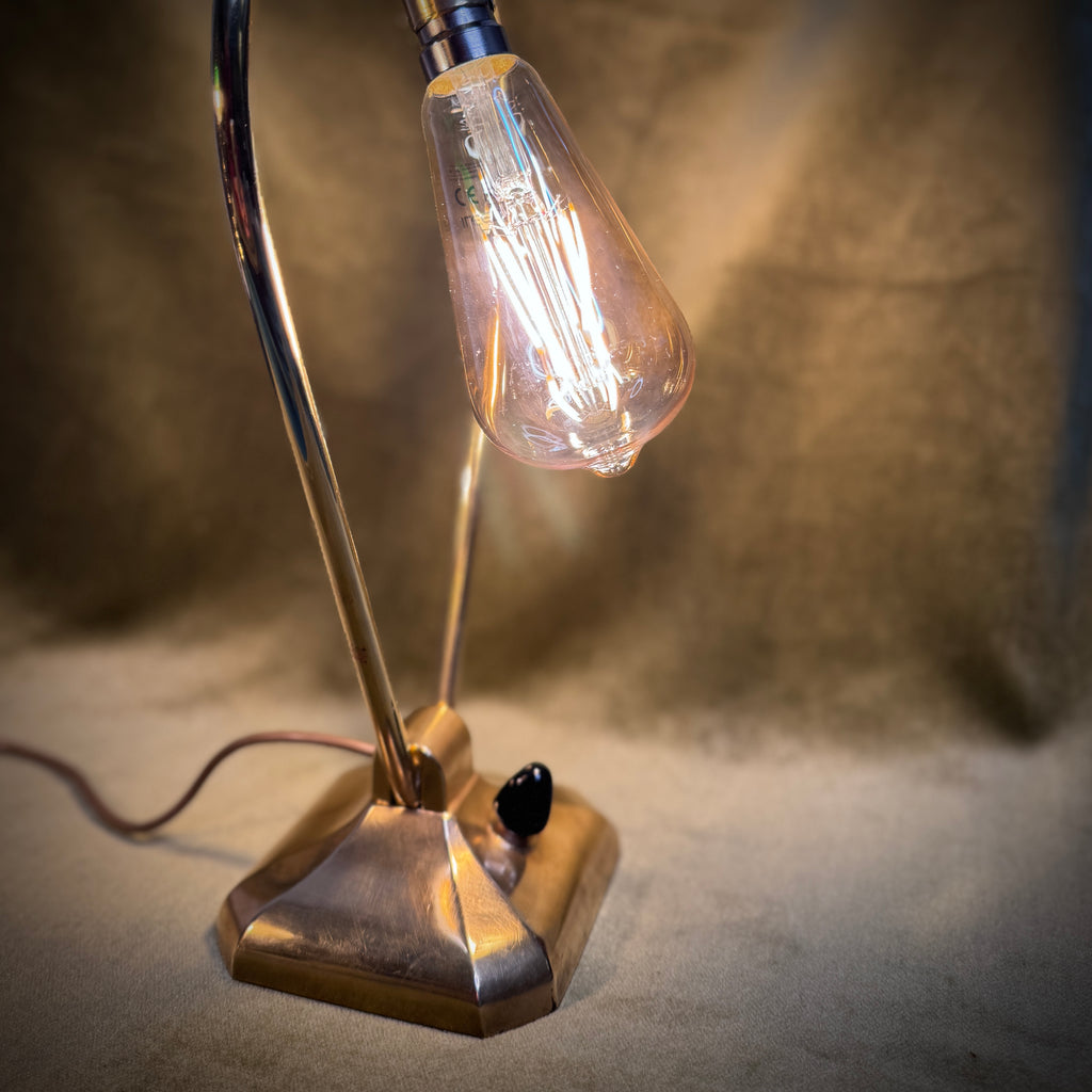 Beautiful 1930s brass lamp