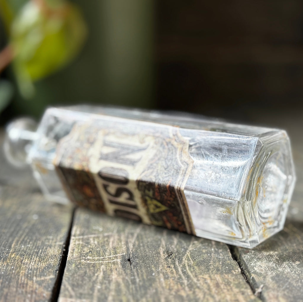 Antique poison bottle